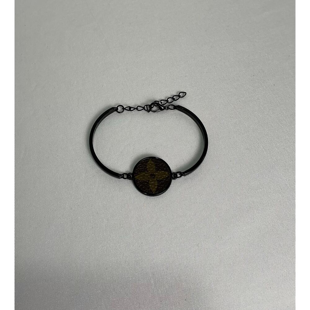 Louis Vuitton Monogram Canvas Black Bracelet